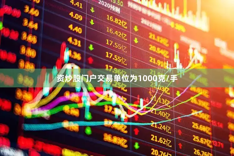 资炒股门户交易单位为1000克/手