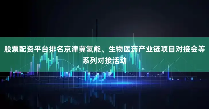 股票配资平台排名京津冀氢能、生物医药产业链项目对接会等系列对接活动